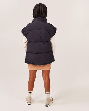 Poncho's en teddy's - Zwarte bodywarmer