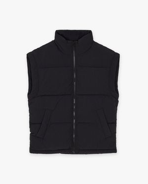 Poncho's en teddy's - Zwarte bodywarmer