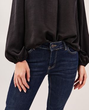 Jeans - Blauwe jeans, bootcut fit