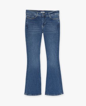 Jeans - Blauwe jeans, bootcut fit