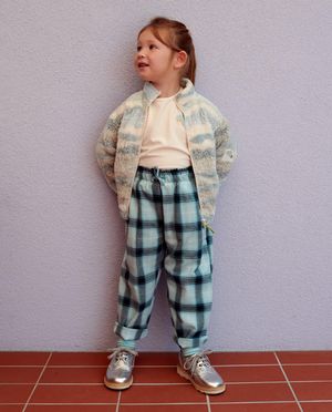 Broeken - Flanellen broek met ruiten