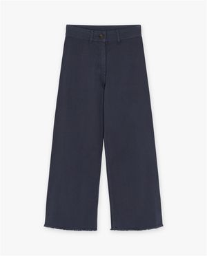 Jeans - Pantalon bleu fonc&eacute;, straight fit