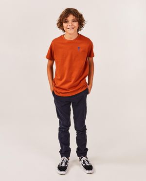 Pantalons - Pantalon vert fonc&eacute;, slim fit