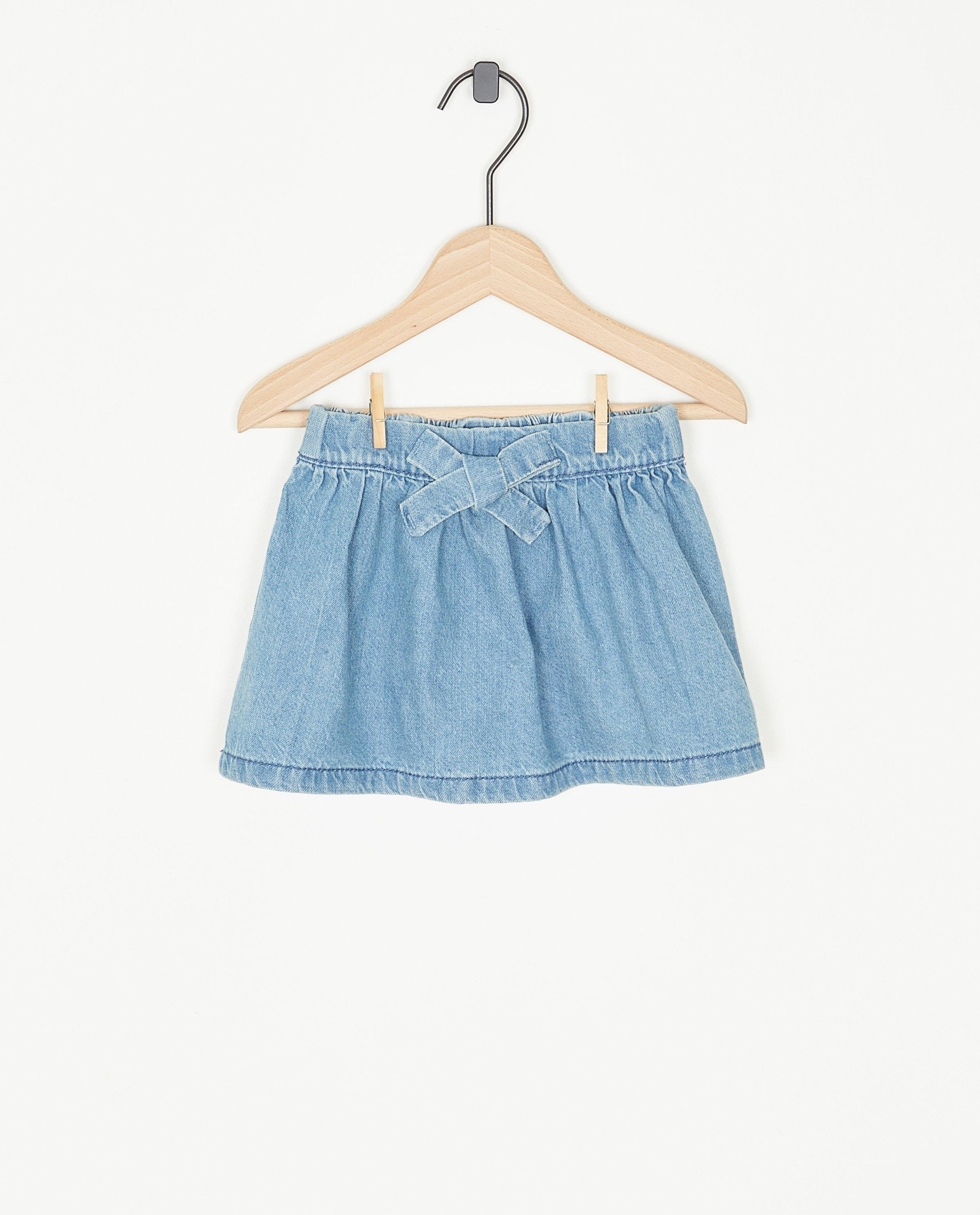 Jupe en jeans bleue - Cuddles and Smiles