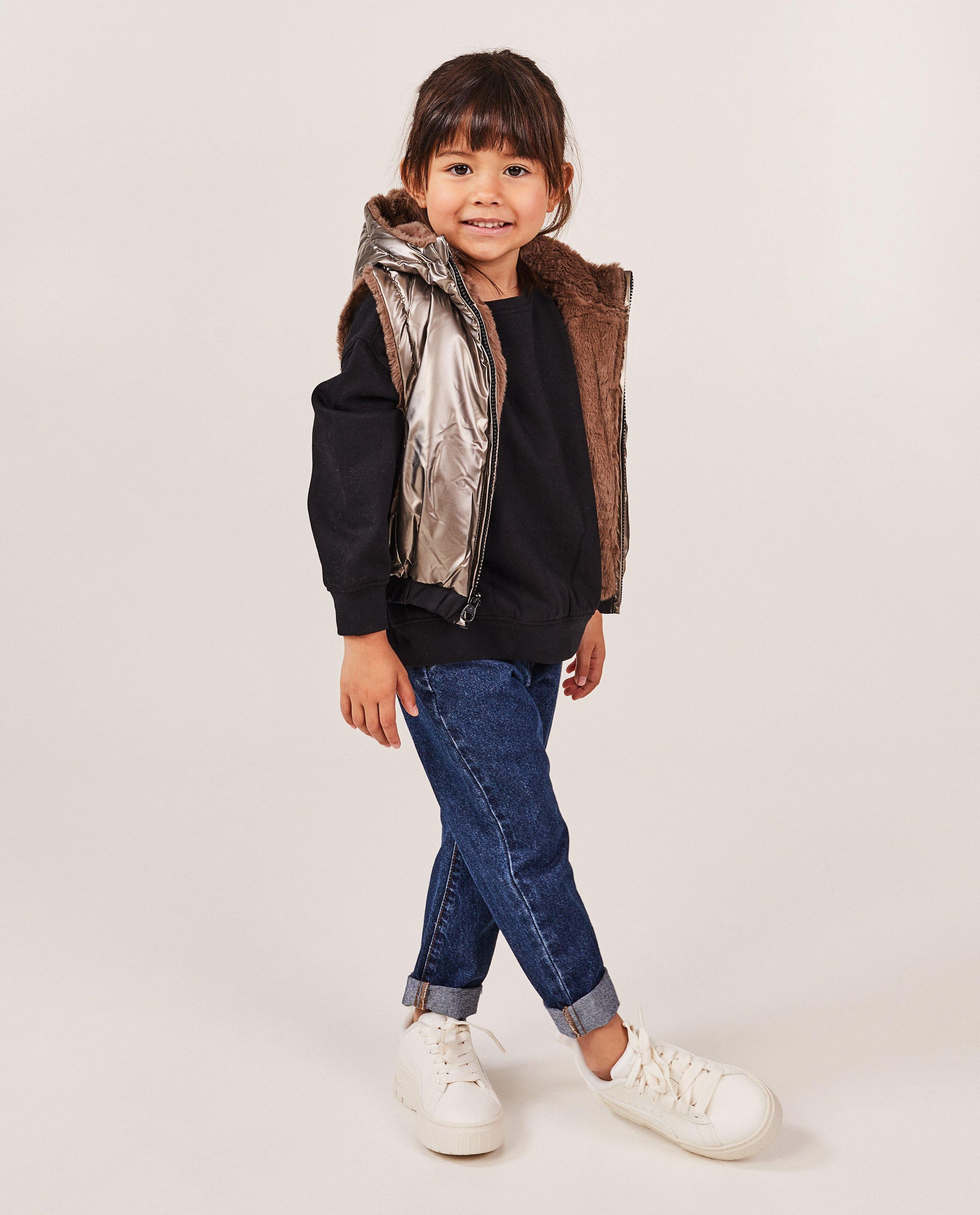 Bodywarmer m&eacute;tallis&eacute; r&eacute;versible - Milla Star