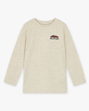T-shirts - Longsleeve met borduursel