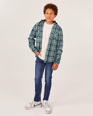 Jeans - Jeans slim fit bleu, 7-14&nbsp;ans