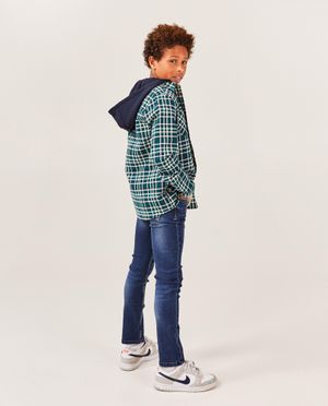 Jeans - Jeans slim fit bleu, 7-14&nbsp;ans