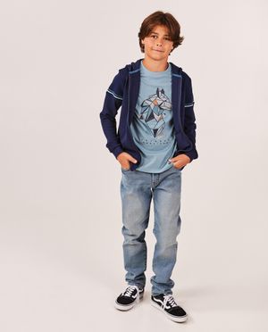 Jeans - Jeans bleu, relaxed fit