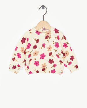 Pulls - Pull &agrave; imprim&eacute; fleuri
