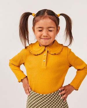 T-shirts - Longsleeve met rib