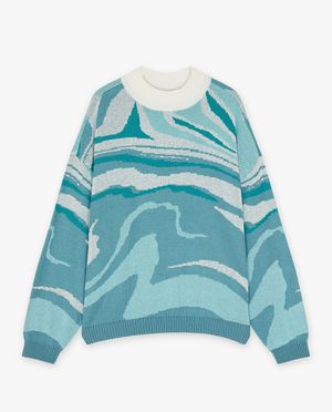 Pulls - Pull &agrave; motif marbr&eacute;