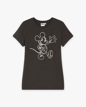 T-shirts - T-shirt avec des broderies Minnie, femmes