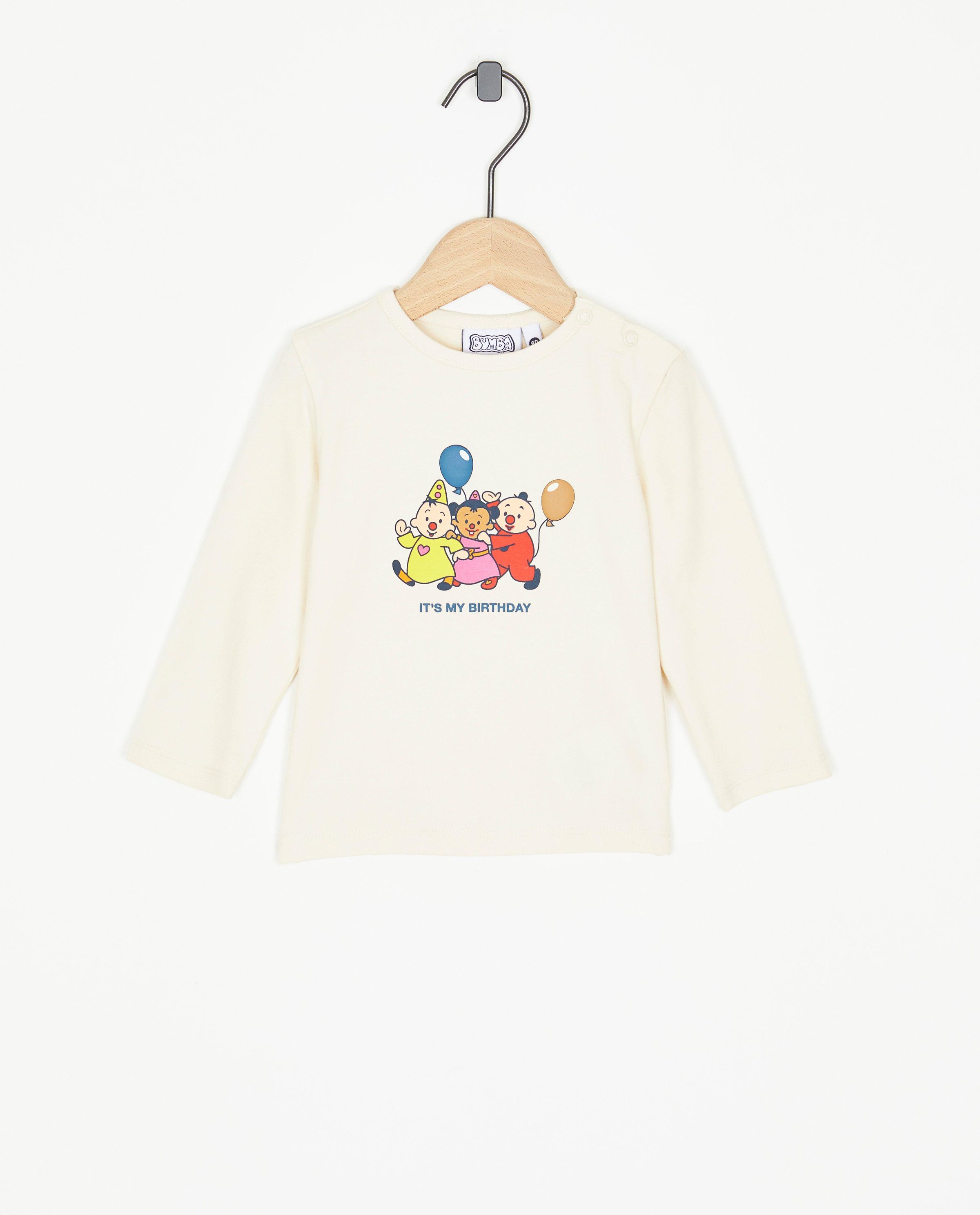 Offwhite verjaardags-T-shirt Bumba - Bumba