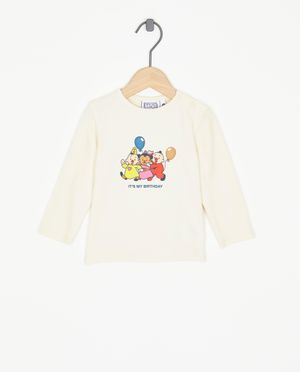 Offwhite verjaardags-T-shirt Bumba - Bumba
