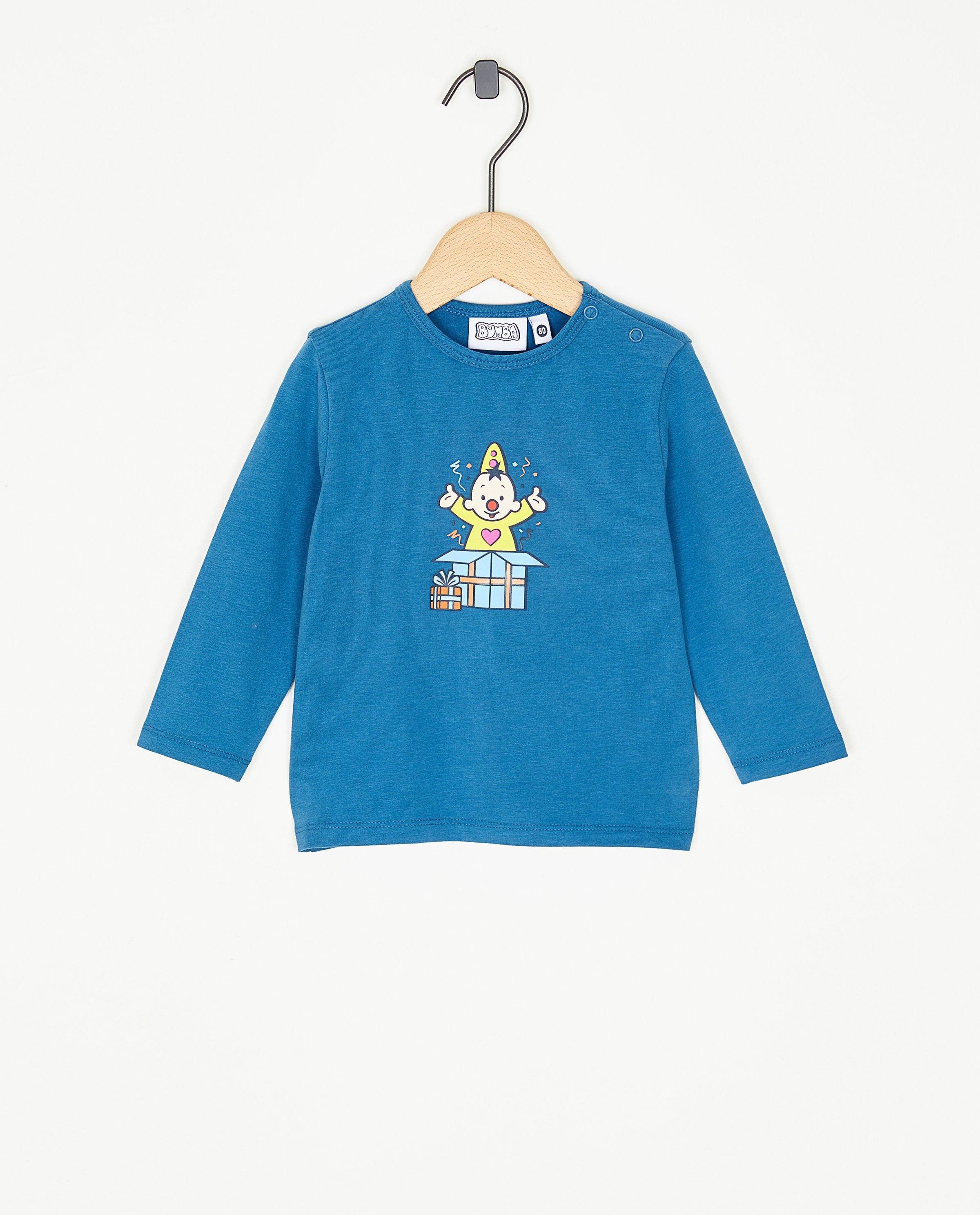 T-shirt d&rsquo;anniversaire bleu Bumba - Bumba
