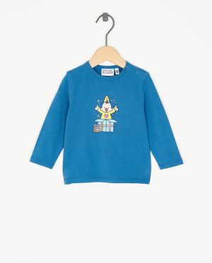T-shirt d&rsquo;anniversaire bleu Bumba - Bumba