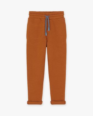 Broeken - Broek met structuur, straight fit