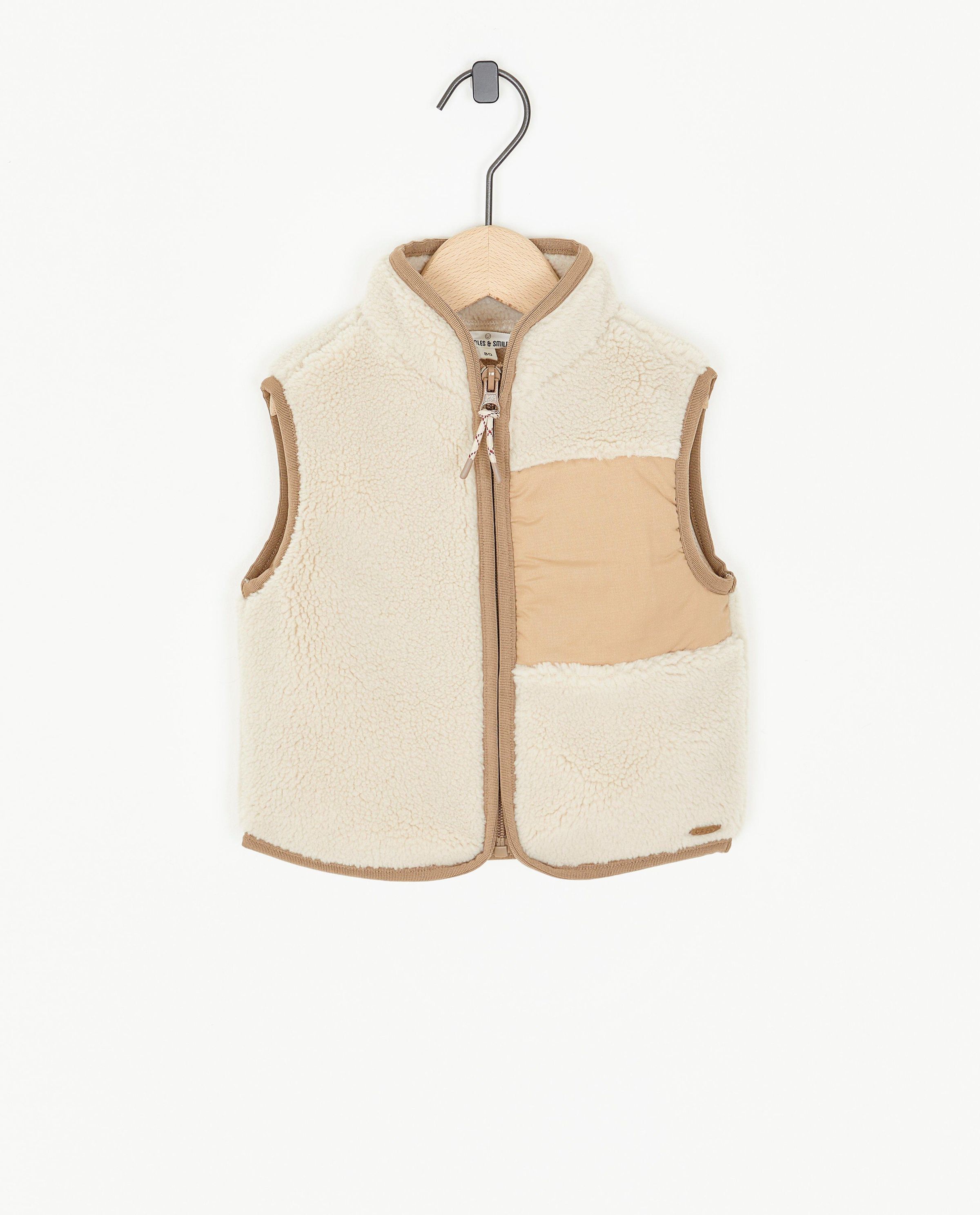 Vest van teddystof - Cuddles and Smiles