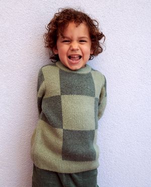 Pulls - Pull &agrave; carreaux