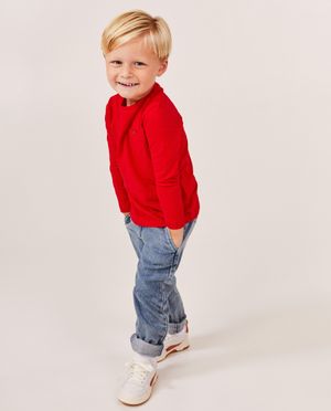 Jeans - Blauwe jeans, slim fit