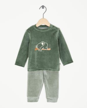 Fluwelen pyjama met koalaprint - Cuddles and Smiles