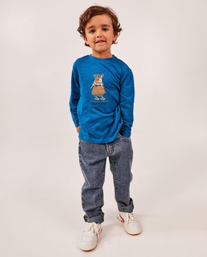 Jeans - Blauwe jeans, relaxed fit