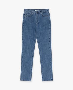 Jeans - Blauwe jeans, straight fit