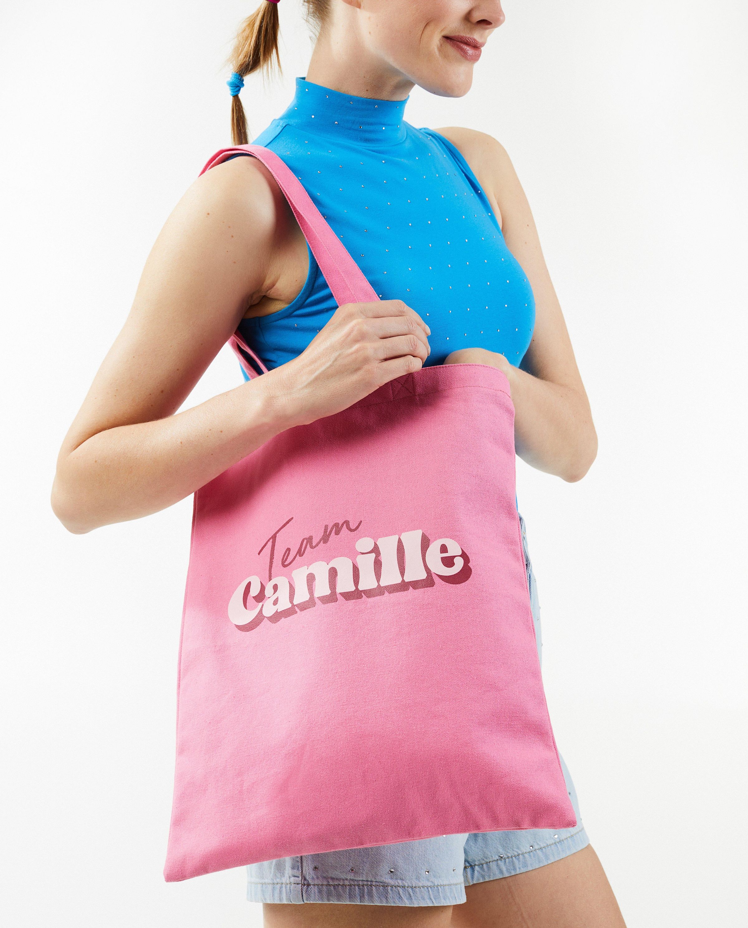 Roze totebag Team Camille - CAMILLE x JBC