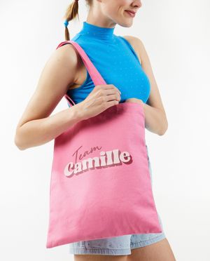 Roze totebag Team Camille - CAMILLE x JBC