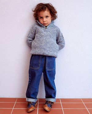 Jeans - Jeans bleu, relaxed fit