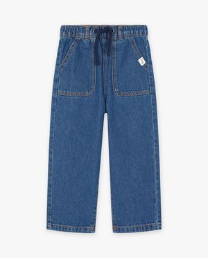 Jeans - Blauwe jeansbroek, relaxed fit
