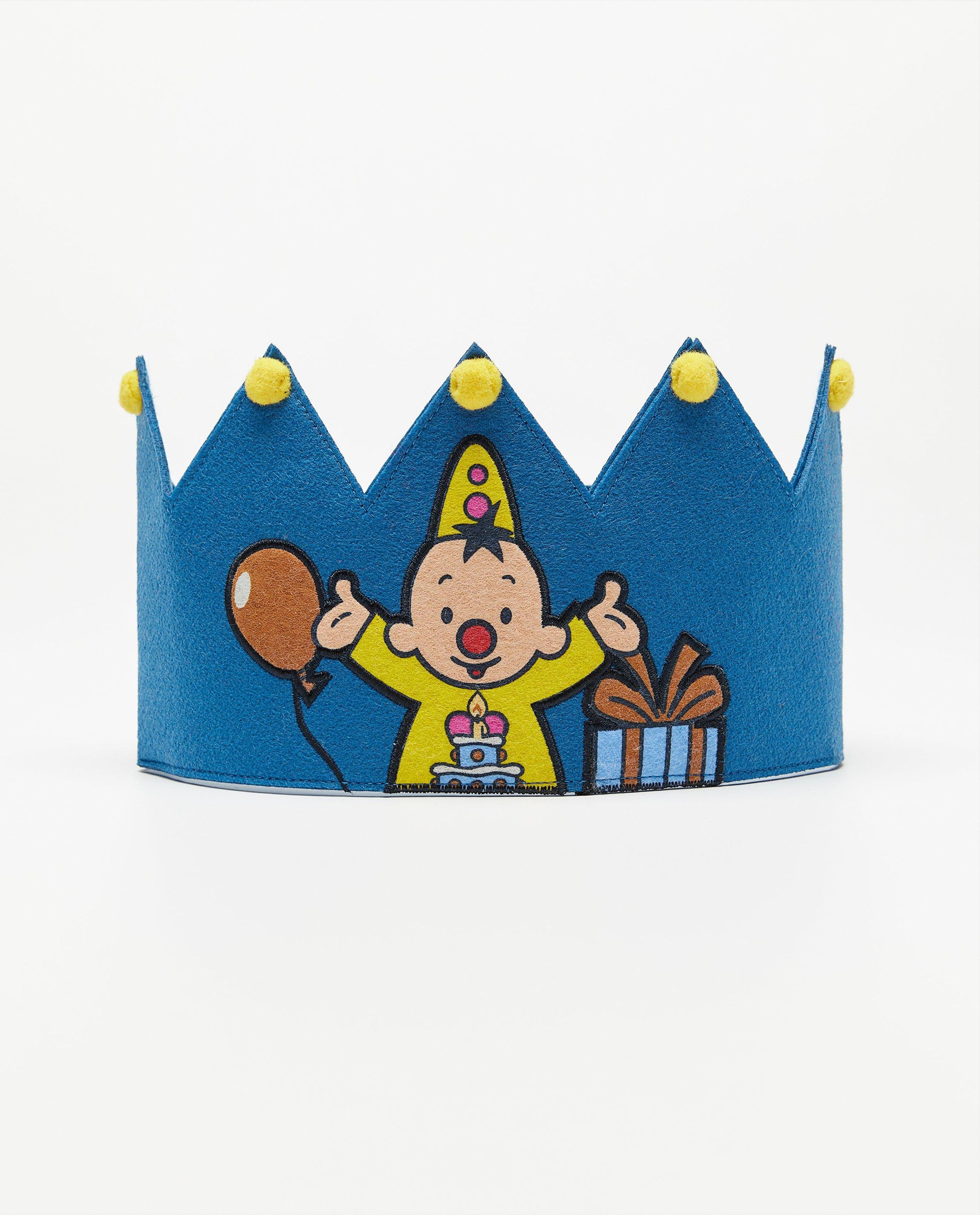 Couronne d&rsquo;anniversaire bleue - Bumba