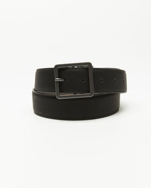 Zwart-bruine omkeerbare riem - Quarterback