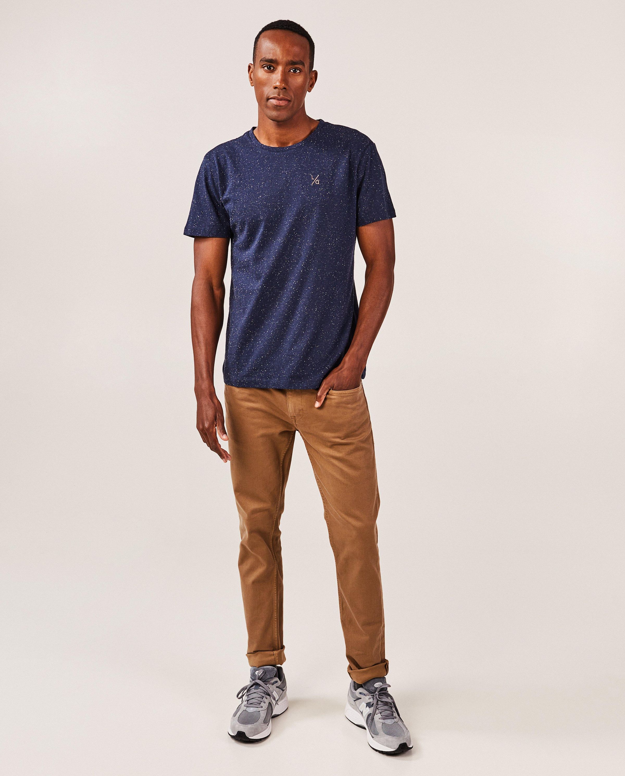 Beige T-shirt met spikkels - League Danois