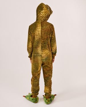 Nachtkleding - Onesie krokodil
