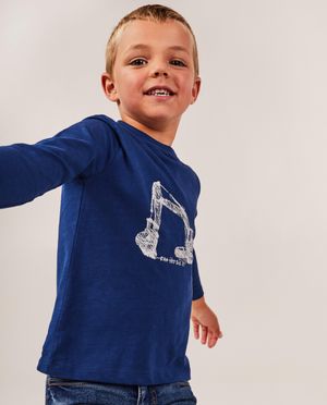 T-shirts - T-shirt imprim&eacute; &agrave; manches longues