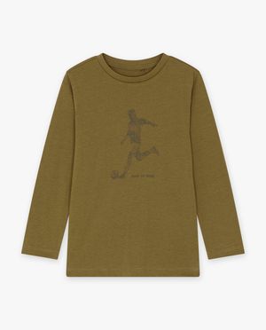T-shirts - Longsleeve met dinoprint
