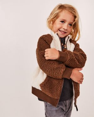 Cardigan - Vest van teddy