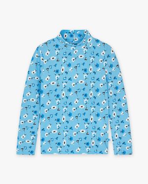 T-shirts - Longsleeve met bloemenprint