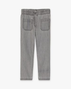 Jeans - Jeans gris, slim fit