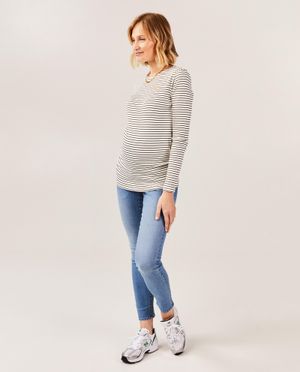 Jeans - Jeans de grossesse bleu clair, coupe skinny