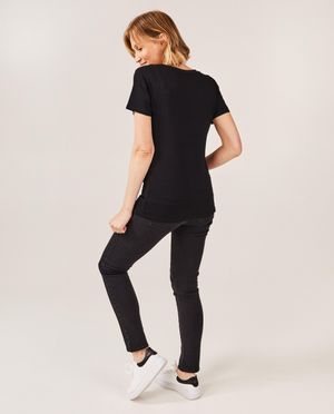 Jeans - Zwarte zwangerschapsjeans