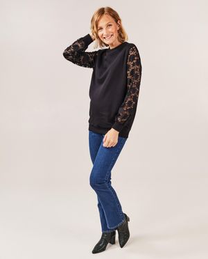 Jeans - Jeans de grossesse bleu, coupe &agrave; pattes d&rsquo;&eacute;l&eacute;phant (flared)
