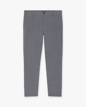 Broeken - Geklede broek met ruiten, slim fit