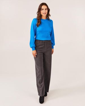 Pantalons - Pantalon gris fonc&eacute;