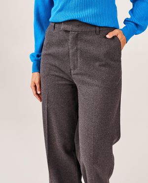 Pantalons - Pantalon gris fonc&eacute;