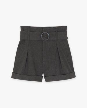 Shorten - Donkergrijze short