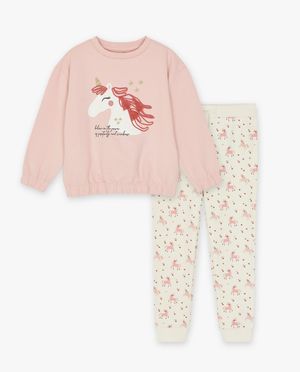Nachtkleding - Pyjama met eenhoornprint
