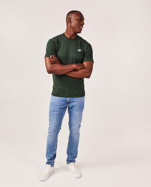T-shirt vert fonc&eacute; - Vans